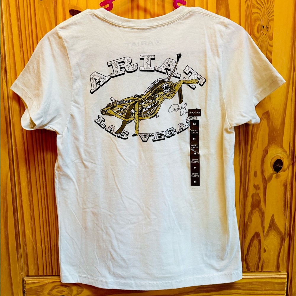 Ariat Las Vegas Off-White Tee